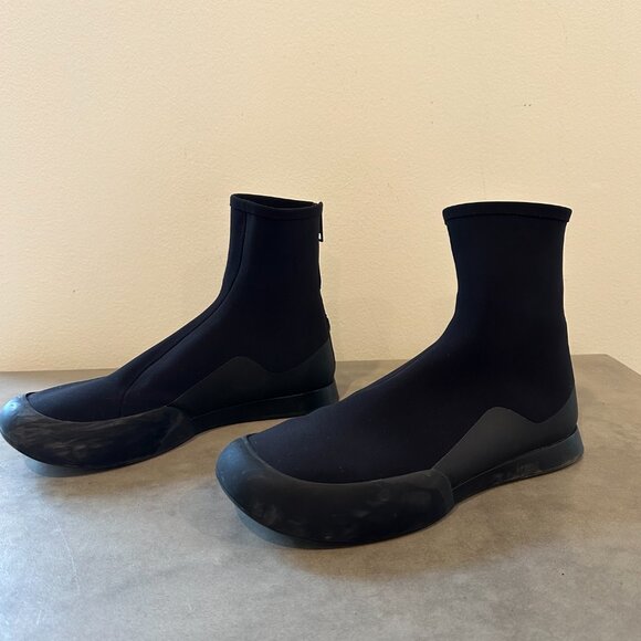 The Row Nylon Chelsea Boots - Picture 2 of 6